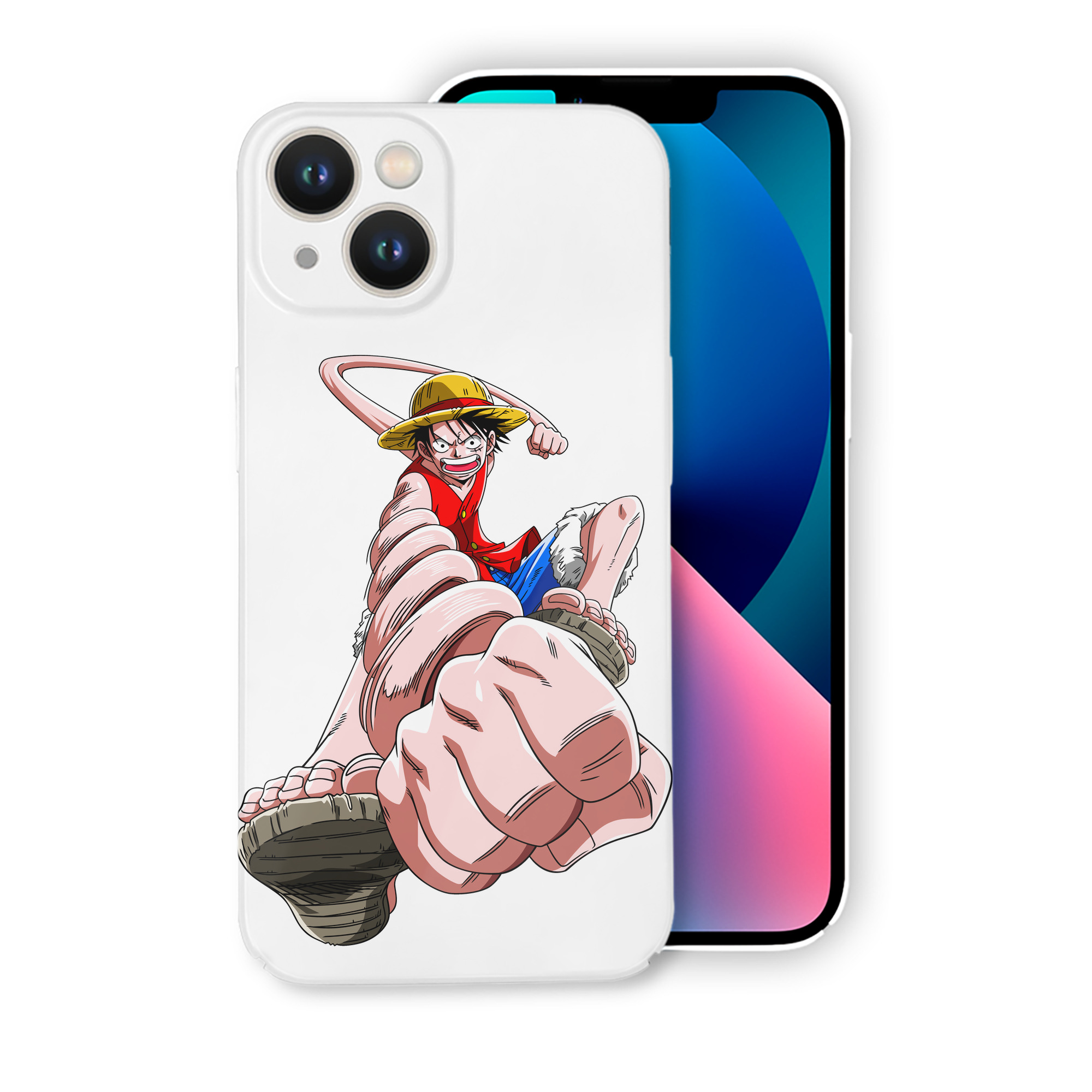 （画像用） ワンピース モンキー・D・ルフィ ONE PIECE Monkey D. Luffy 【iPhone 14シリーズ対応】ハードケース